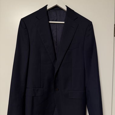 Suitsupply Pinstripe Wool Blazer (EU 48 / US 38) 