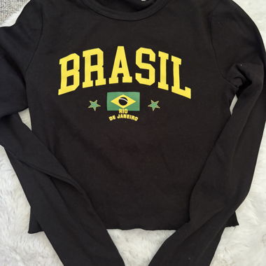 Langarmshirt Brasil