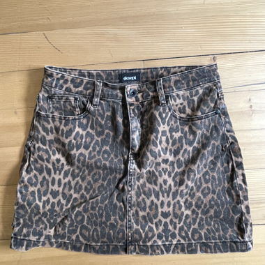 Leoparden-Minirock von eksept gr M/L