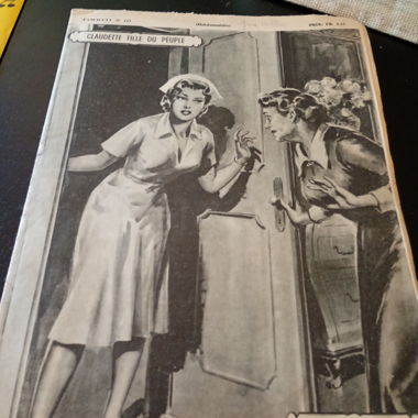 Vintage Claudette Comic