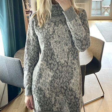 Max Mara Leopard Sweater Dress