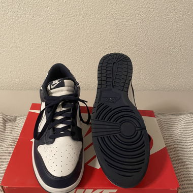 Nike Dunk Low navy-bianco Sneaker