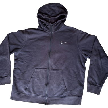 Veste à capuche zippée Nike vintage noire XL