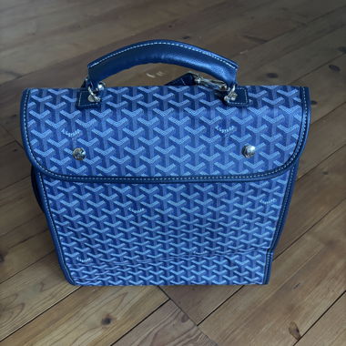 Goyard Rucksack Navy Blau
