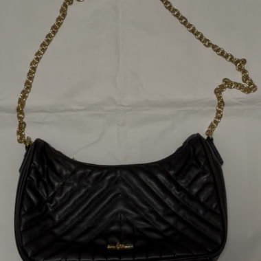 Borsa a tracolla nera catena