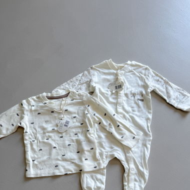 Baby Overall and T-Shirt Size 62/68