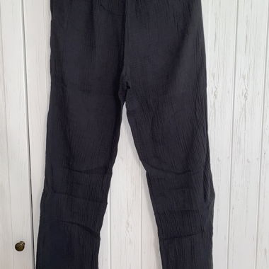 Stoffhose schwarz