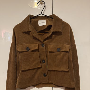 Braune Übergangsjacke