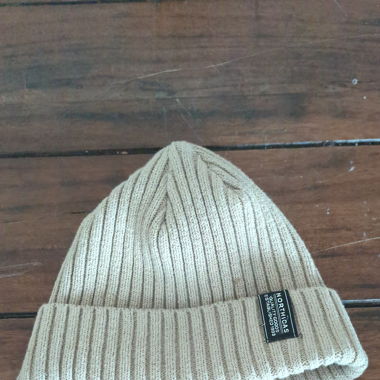 Beige Beanie