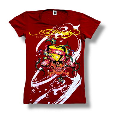 Ed Hardy "Love Kills Slowly" Vintage-T-Shirt