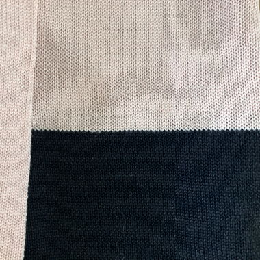 Maglione Christian Dior ricamato rosa & nero – taglia S/M