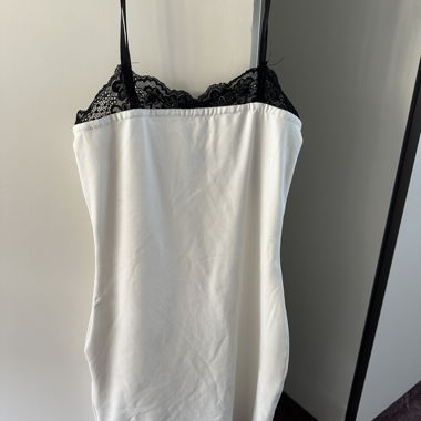 Abito in pizzo bianco/nero/Shein