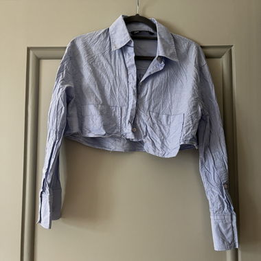 Zara Blue Blouse XS