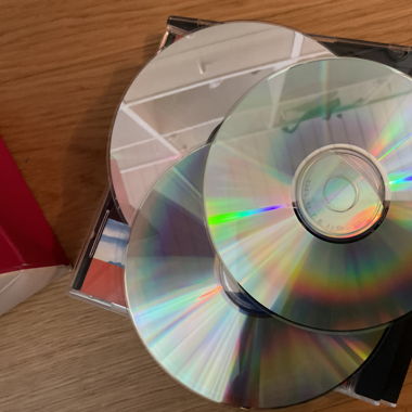 Verschiedene CDs, kann als Deko benutzt werden