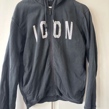 Sweat à capuche zippé Dsquared2 ICON taille S