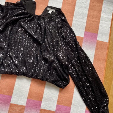 Top à sequins