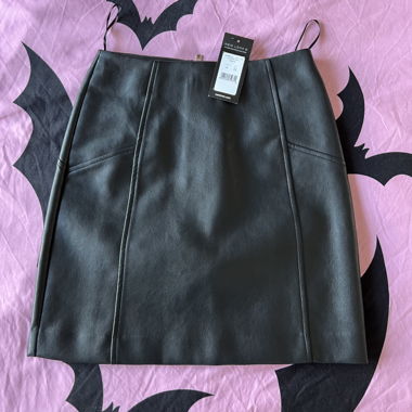 New Look, faux leather skirt, size 32