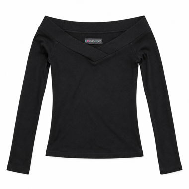 Black Off-Shoulder Top