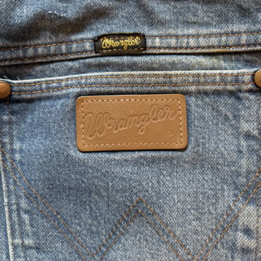 Secondhand Wrangler jeans from London