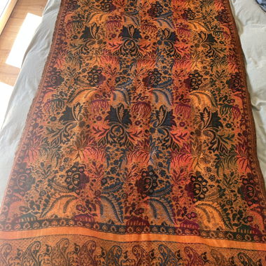 Decorative Fabric Paisley Pattern
