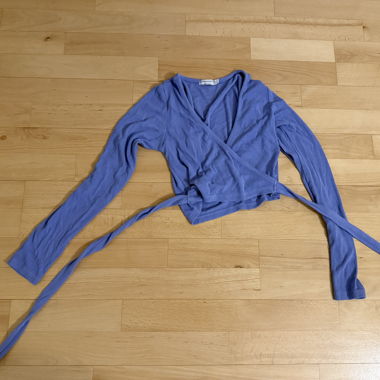 Pullover zum Wickeln
