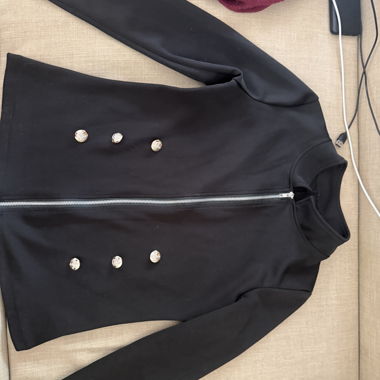 Black Jacket with Buttons