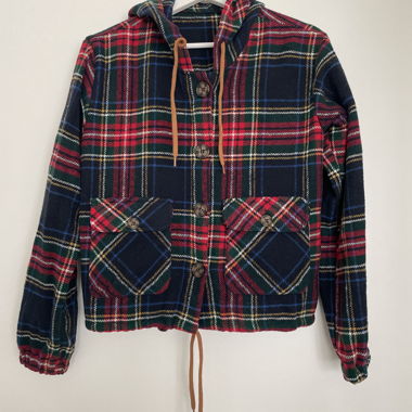 Veste à carreaux