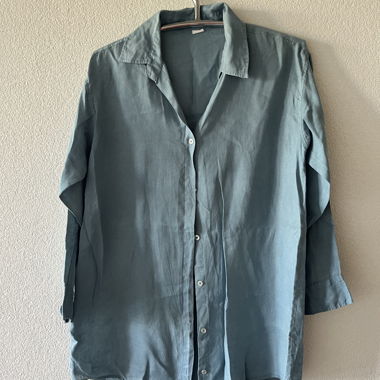 Flowing Blue Shirt