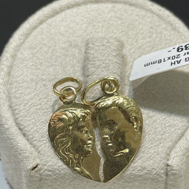 Anhänger 750/18K Gelbgold 