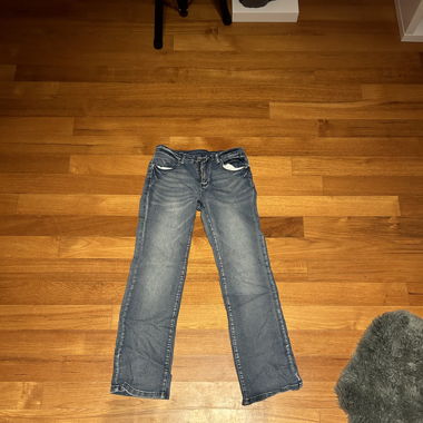 Low waist boot cut jeans 
