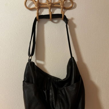 Black crossbody bag