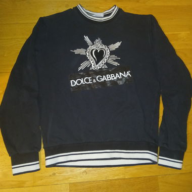 Sweater Dolce & Gabbana con stampa a cuore