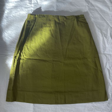 Green skirt