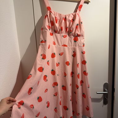Pink Strawberry Dress