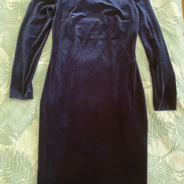 2000s Velvet Bodycon Dress