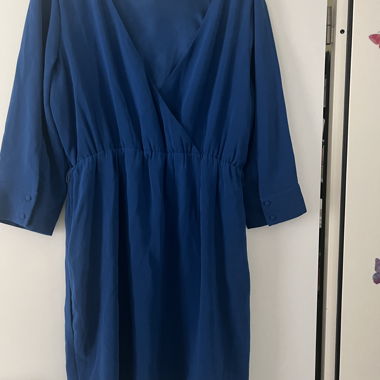Robe bleue pour femme T. 44