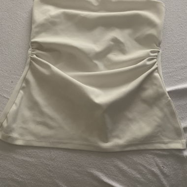 Weisses Tube-Top