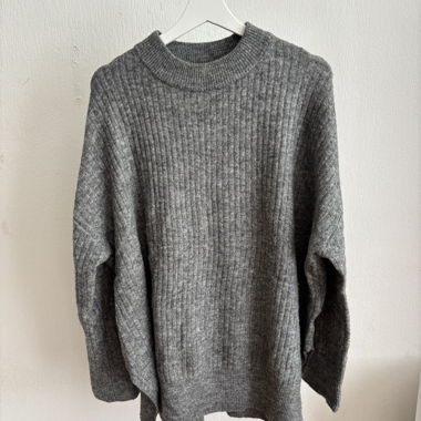 Maglione grigio H&M con collo alto