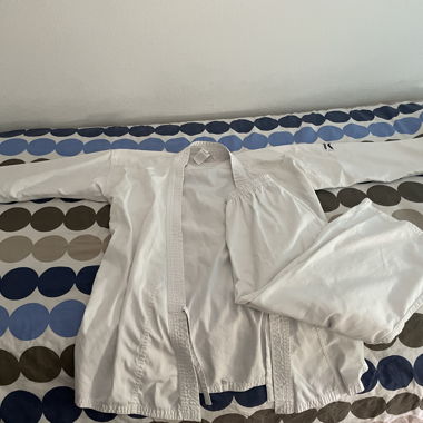 White Martial Arts Kimono