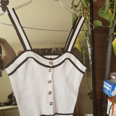 Vintage Crop Top from Rework