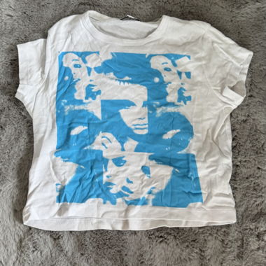 T-shirt graphique blanc