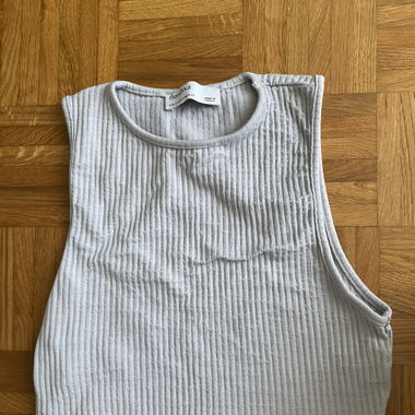 Top blanc élastique 