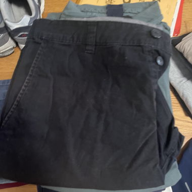 Schwarze Shorts