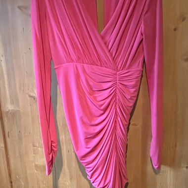 Abito da cocktail rosa BCBGMAXAZRIA