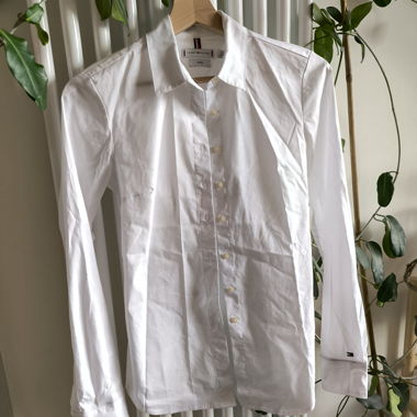 Camicia bianca slim nuova
