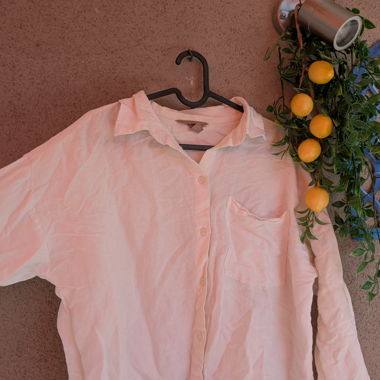 Camicia manica lunga bianca H&M EUR S