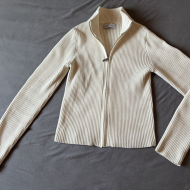 Bershka Ribbed-Knit Sweater