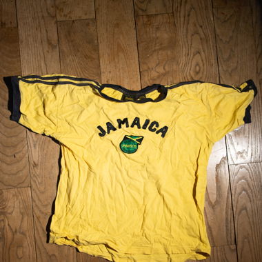 vintage jamaica football t-shirt 
