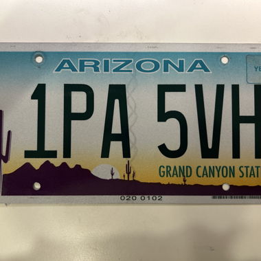 Targa USA ORIGINALE, Arizona 1PA 5VH