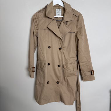 Trench in denim beige Mavi